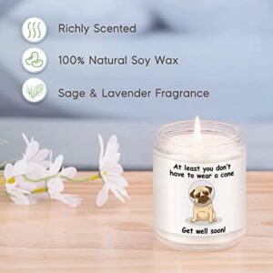 Fairy's Gift Get Well Candle - Get Well Soon Gifts, Funny Get Well Gifts for Women Men Sick Friend - After Surgery Recovery Gifts, Post Surgery Gifts for Women Men, Feel Better Encouragement Gifts