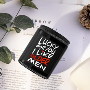 Men Gifts for Him - Romantic Anniversary Birthday Christmas Valentine's Father's Day Gift for Husband Boyfriend Dad Funny Love You Gifts Black Cedar Candle