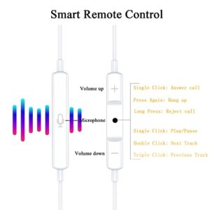 Wired Earbuds for iPhone 14/14 Pro Max - iPhone Headphones in-Ear with Microphone, Noise Isolating, Bluetooth, Compatible with iPhone 14 Pro/13/13 Pro Max/12/11/X/XR (2 Pack)