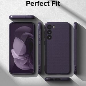 Ringke Onyx [Feels Good in The Hand] Compatible with Samsung Galaxy S23 Plus Case, Anti-Fingerprint Technology Prevents Oily Smudges Non-Slip Enhanced Grip Precise Cutouts for Camera - Deep Purple