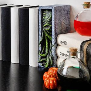 Toy Vault Cthulhu Bookshelf Insert, Resin Bookend Peeping Cthulhu Monster Statue