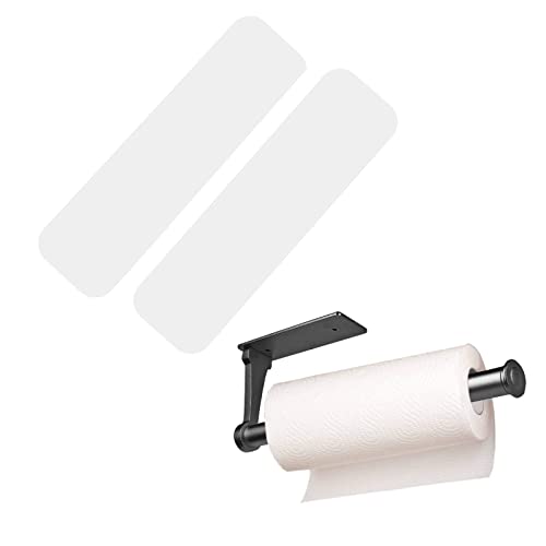 Self Adhesive Strips, Paper Towel Holder Replaces Stickers, Replacement Adhesive Strips Compatible with self Adhesive Paper Towel Holder,5.8X 1.9 Inch-2 Pack