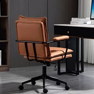 ZLXDP Home Computer Chair Student Dormitory Study Chair Back Comfortable sedentary Office Chair Desk (Color : A, Size : 1)