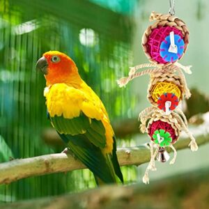 WeiLaiKeQi Pet Bird Toys Parrot Toys for Chewing