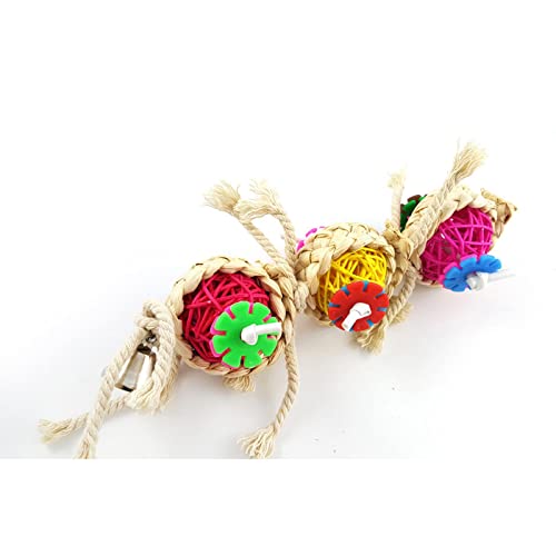 WeiLaiKeQi Pet Bird Toys Parrot Toys for Chewing