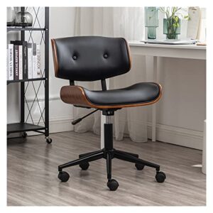 zlxdp computer chairs solid wood study chair liftable swivel chair office chairs (color : e, size : 1)