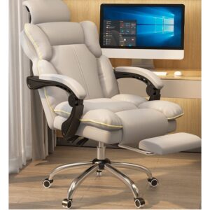 ZLXDP Computer Chair Home Boys and Girls Can Adjust The Live Gaming Chair Boss Chair Lazy Swivel Office Chair