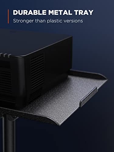 AMADA HOMEFURNISHING Floating Shelves & AMADA Projector Tripod Stand, Portable Projector Stand