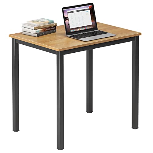 DlandHome Small Computer Desk for Home Office Table Writing Table for Small Spaces Study Table Laptop Desk 31.5x23.6 Inch