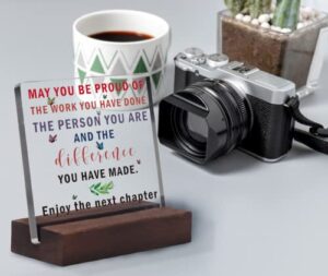 inspirational desk decoration - farewell gifts for colleagues cool gifts for colleagues retirement gifts for men women new job gifts