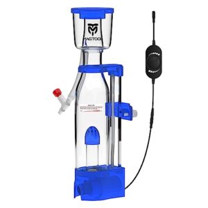magtool aquarium nano aio tank protein skimmers for all in one reef tank up to 40gal with high tech sine wave adjustable dc needle pump (aio-70p)
