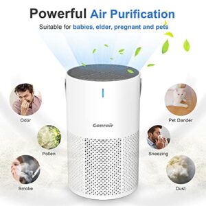 2Pack Air Purifiers for Bedroom with Four Filters(Two Already in Air Purifiers) For Smoke Pollen Dander Hair Smell In Bedroom Office Living Room and Kitchen