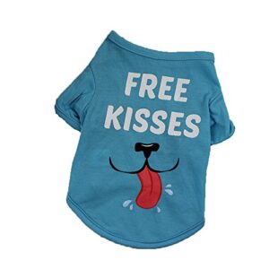 small dog clothes female set dog clothing t shirt vest lightweight stretchy t-shirts soft shirts puppy costume for small dog