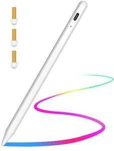 stylus pen for apple ipad pencil: apple pen for ipad (2018-2022) with palm rejection ipad pen compatible with ipad pro 11/12.9 inch ipad air 3rd/4/5th gen ipad 6/7/8/9th gen ipad mini5/6th gen