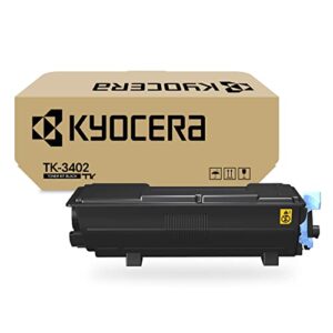 kyocera genuine tk-3402 black toner cartridge for ecosys pa4500x / ma4500ix / ma4500ifx model laser printers (1t0c0y0us0)