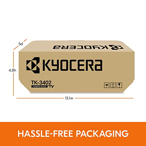 Kyocera Genuine TK-3402 Black Toner Cartridge for ECOSYS PA4500x / MA4500ix / MA4500ifx Model Laser Printers (1T0C0Y0US0)