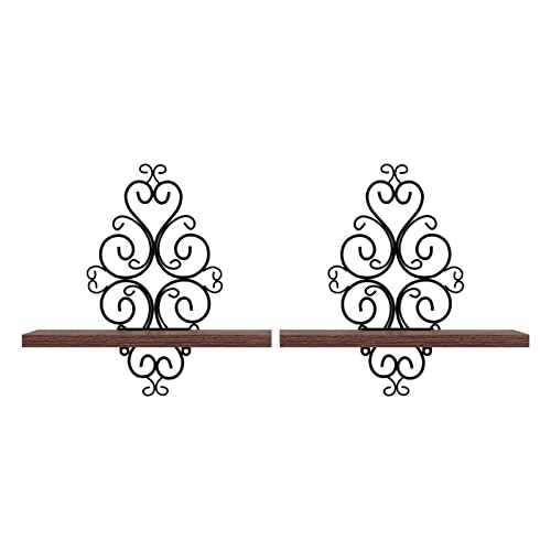 MEBRUDY Small Floating Shelves Set of 4