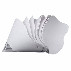 pizarra 50pcs resin thicken paper filter disposable for d7 3d printer parts accessories filament filter
