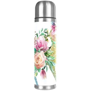 pegasus unicorn vacuum insulated water bottle stainless steel thermos flask travel mug coffee cup double walled 17 oz