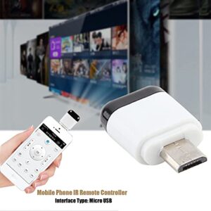 Universal Remote Controller, Universal Mobile Phone IR Control Remote Controller Suitable for Android Smartphone (Micro USB for Mobile Phones)