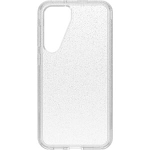 otterbox galaxy s23+ symmetry series case - stardust (clear/glitter), ultra-sleek, wireless charging compatible, raised edges protect camera & screen