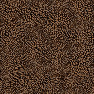 texco inc venezia poly spandex animal skin/cheetah pattern/4-way stretch prints fabric/diy projects, black goldern ochre 1 yard