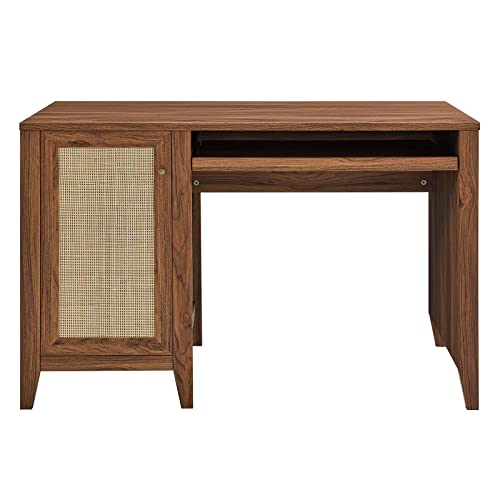 Modway Soma Desk, Walnut, 47"