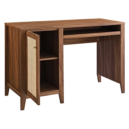 Modway Soma Desk, Walnut, 47"