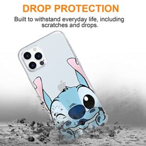 [2 Pack] Cute Case Designed for Apple iPhone 14 Pro Max Case, Cartoon Kawaii Aesthetic Cool Phone Cases Girly for Girls Boys Kids Women Soft Clear TPU Protective Cover Funda for iPhone 14 Pro Max 6.7"