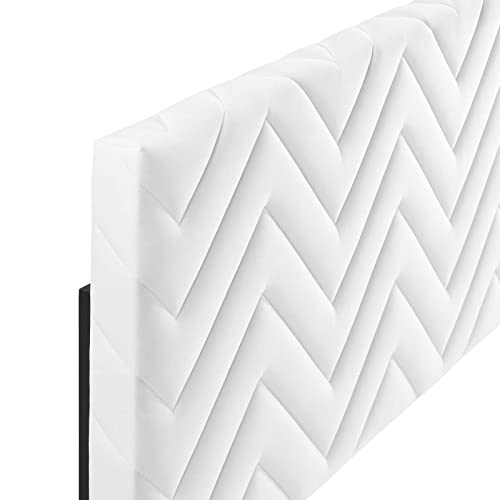 Modway Chevron Adjustable, Twin, White