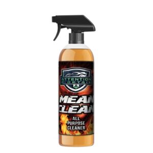 attention 2 detail powerful all-purpose cleaner for tough dirt and grime - mean clean