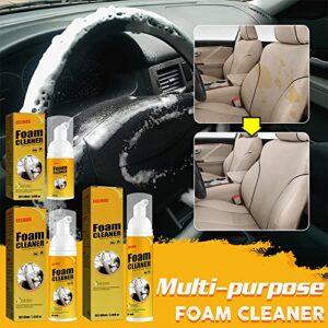 Multi-Purpose Foam Cleaner, Multi-Purpose Foam Cleaner, All-Purpose Household Cleaners For Kitchen, Bathroom, Car (30ML,3PCS)