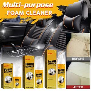 Multi-Purpose Foam Cleaner, Multi-Purpose Foam Cleaner, All-Purpose Household Cleaners For Kitchen, Bathroom, Car (30ML,3PCS)