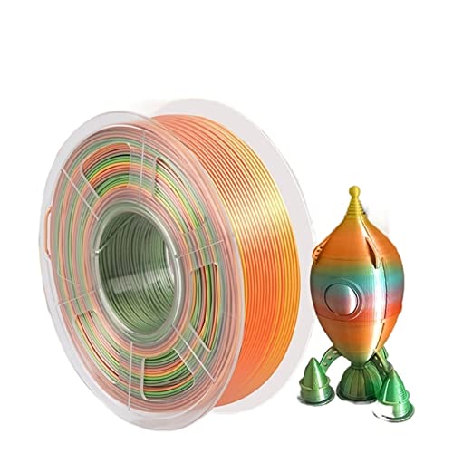 3D Printer Filament PLA Gradient Colorful 1kg 1.75mm for 3D Printers Pen Printing Material LYXDWRC