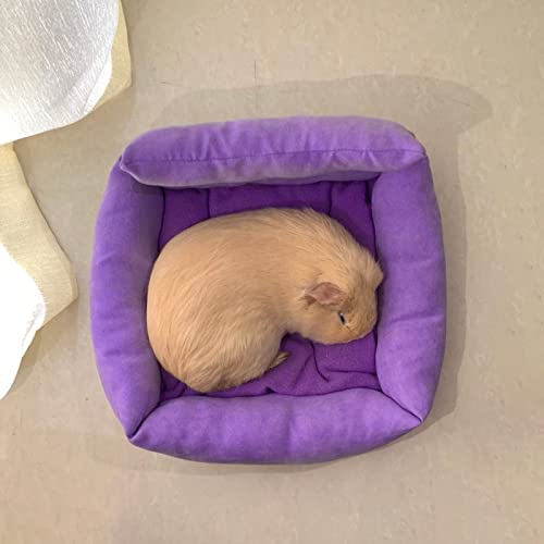 Guinea Pig Beds Mat for Sleep,Small Animal Bed Set for Guinea Pig Ferret Chinchilla Cage Accessories Toys Sleeping Bed Needs Bedding