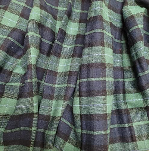 Newcastle Fabrics Yarn Dyed Flannel, Hunter/Navy