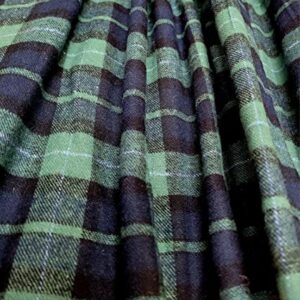 Newcastle Fabrics Yarn Dyed Flannel, Hunter/Navy