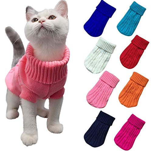 Compact Pet Clothes for Little Dog and Cat Winter Dog Clothes Puppy Pet Cat Sweater Jacket Coat for Small Dogs 1pc