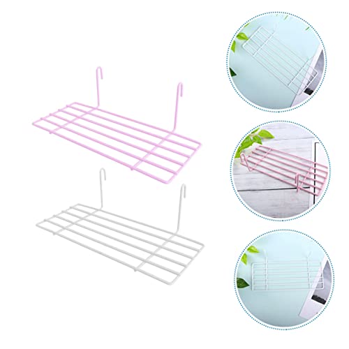 4 pcs Platform Sundeck Household Shelf Play Training Patio Interesting Portable Comfy Parrot Rectangular Toys Iron Wire Accessories B Playground Accessory Pen Metal Bird