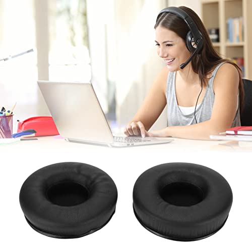 2Pcs Replacement Ear Pads Cushions Memory Foam Leather Headphones Earpads Cover for Monster Ntune Headphones