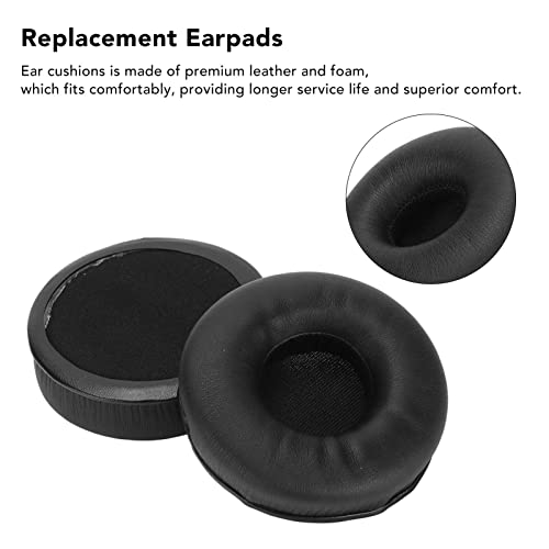 2Pcs Replacement Ear Pads Cushions Memory Foam Leather Headphones Earpads Cover for Monster Ntune Headphones