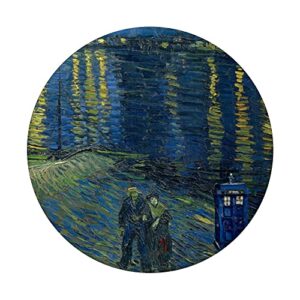 Starry Night Over the Rhone Doctor Visit PopSockets Swappable PopGrip
