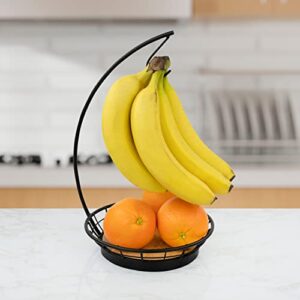 Spectrum Madison Banana Holder for Fresh Fruit Hanging, Storing Fruit on Kitchen Counter, Dining Room Table