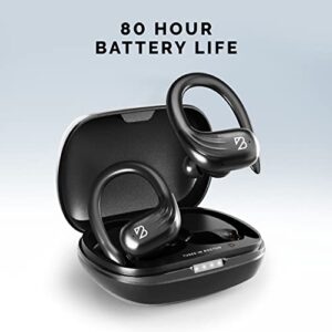 Back Bay Tempo 30 and Runner 60 Wireless Sport Bluetooth Earbuds for Running, Waterproof Headphones with Long Battery Life, Ear Hooks, and Deep Bass