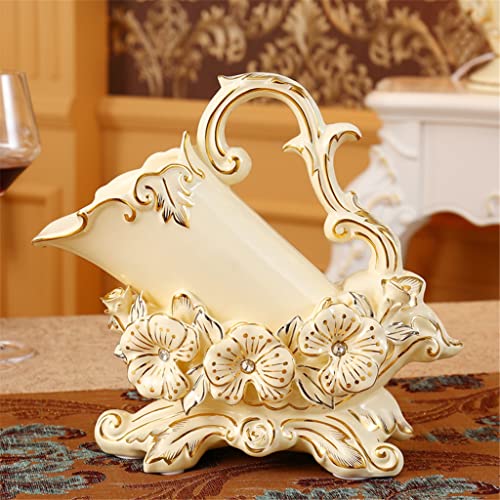 DLOETT Ceramic Wine Bottle Rack Decorative Wine Rack Living Room Kitchen Wine Utensils Household Wine Utensils