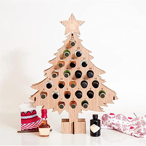 DLOETT Tree Shaped Wine Rack Wooden Bottle Rack Display Rack Party Furniture Wine Rack Wine Set