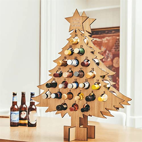 DLOETT Tree Shaped Wine Rack Wooden Bottle Rack Display Rack Party Furniture Wine Rack Wine Set