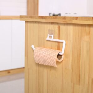 SLSFJLKJ Paper Towel Holder Paper roll Holder Wall Mounted Towel Kitchen Bathroom bar Cabinet rag Hanger ( Color : OneColor , Size : 28.5cm )