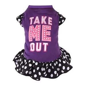 Dog Plush Vest Skirt Cotton Black Puppy Coat Dog Outfits for Teacup Yorkie Boys Girls Sleeveless Beach Dress