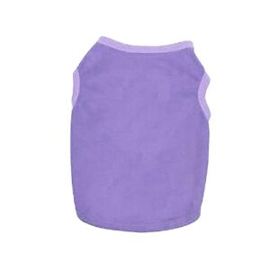 Pet Clothes Pet Vest Vest Cotton Solid Color Vest Summer Puppy Coat Dog Outfits for Teacup Yorkie Boys Girls Dog Clothes